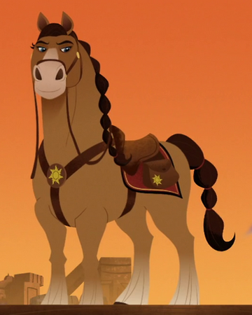 disney rapunzel horse