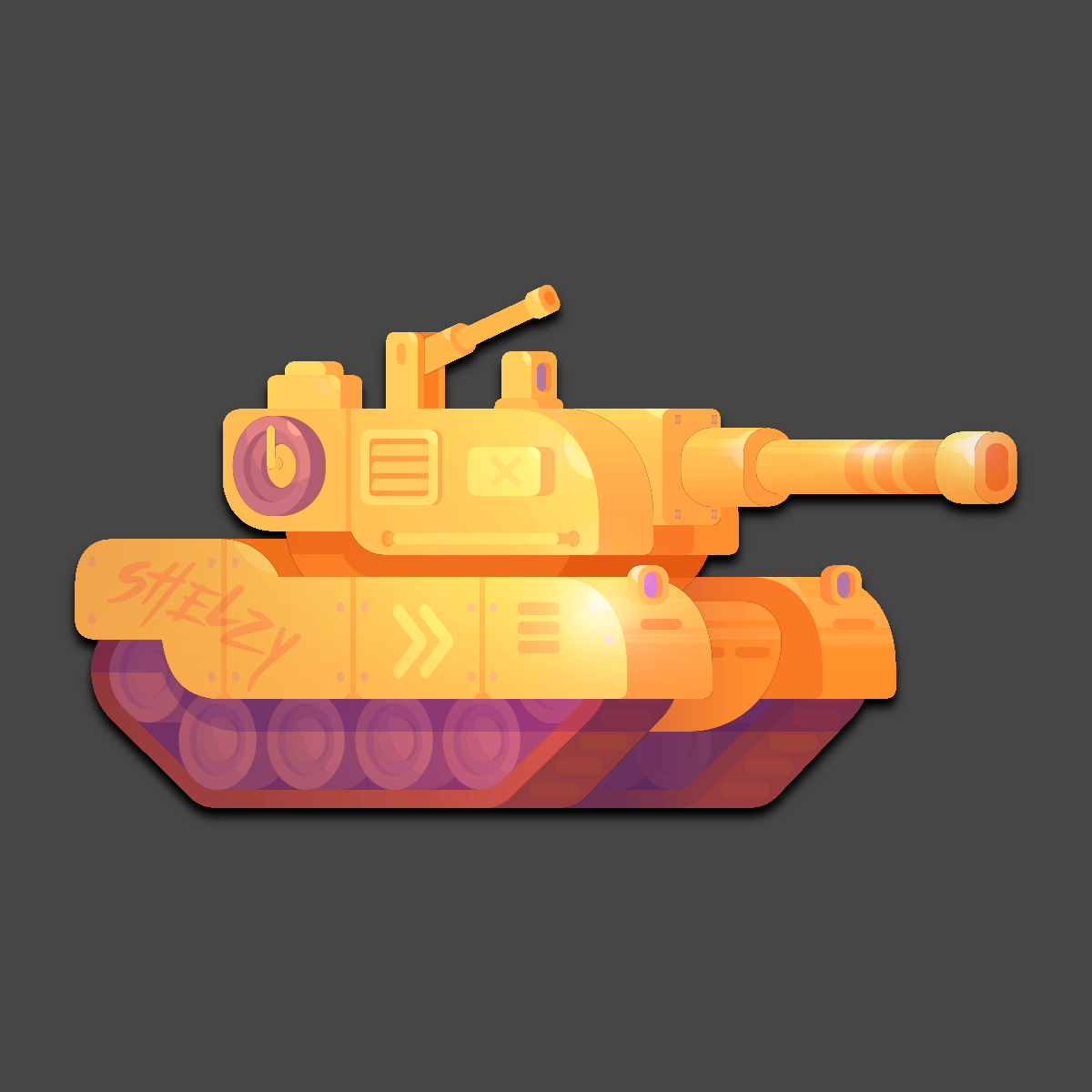 Abrams X Gun