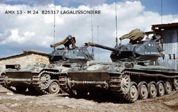 Solido Gaso Line - Char AMX 13 Avec Tourelle Chaffee - Véhicule Militaire Français 1/50, Résine Et Métal