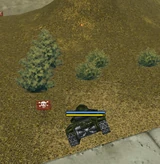 Уничтожение3.png (396 КБ) Танк падает на минное поле