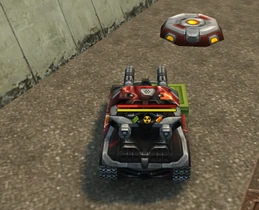 Танк не может взять припас в замороженной битве