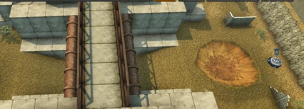 Вид на карту сверху