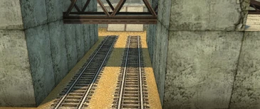 Один из проходов на базу