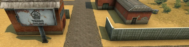 Центральная часть карты и дома