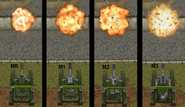 The explosion caused by the different versions of Thunder