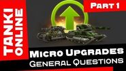 TANKI ONLINE Micro Upgrades Review Part 1 General Questions ENGLISH VERSION