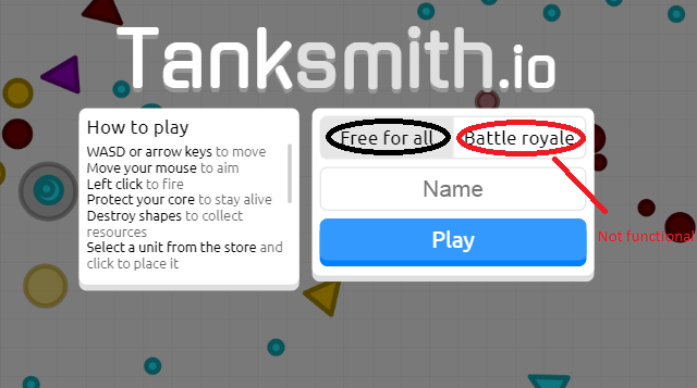 Tanksmith io — Play for free at