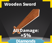 Wooden sword