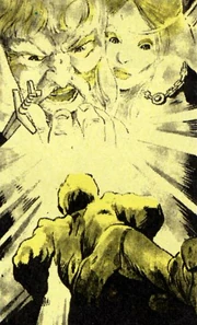  has a vision of two presences who encourage him to take up the 