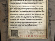 Torchwood Weevil Memo