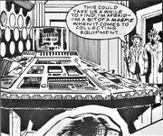 Final Genesis TARDIS control room grey