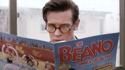 The Doctor hides behind Beano (TROA)