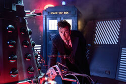 The Fourteenth Doctor on Skaro.