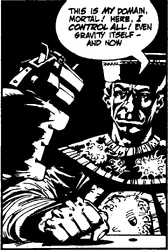 The Toymaker alters the gravity in the Toyroom.