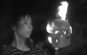 Flaming Skull Unearthly Child