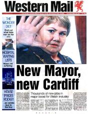 Western Mail - New Mayor New Cardiff