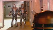 Cybermen and daleks meet