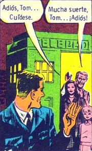 According to one account, the exterior of TARDIS was bright 