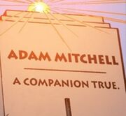 Adam Mitchell's grave