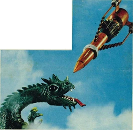 Monster Attacks Thunderbird 3