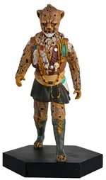 Cheetah Person Figurine