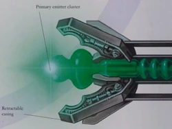 The retractable casing and the . (:  [+]Andrew Darling, Kerrie Dougherty, David John and Simon Beecroft, Dorling Kindersley (2007). Pages 20-21; Edition: 2010 reprint