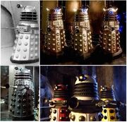 Daleks through the ages