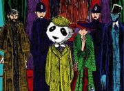 Señor 105 (right) with , , , and two members of the 