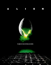 The 1979 poster for Alien.