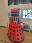 The second replica Dalek, located in the exhibition's queue