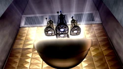 The Cult of Skaro disembark from the Sphere.