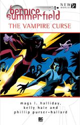 The Vampire Curse cover by Adrian Salmon.