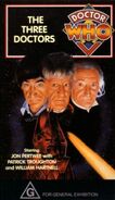 The Three Doctors VHS Australian cover