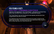 Cyberman Chestpiece fact (TARDIS)
