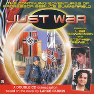 Cover with actors' photos and the release number, additionally mentioning the author Lance Parkin