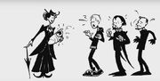 Missy presents  to her past incarnations