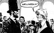 The Third Doctor meets Abraham Lincoln