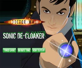 Sonic De-Cloaker Home