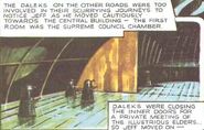 Supreme Council entrance (COMIC: City of the Daleks)