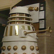 An Imperial Dalek during the . (:  [+]Ben Aaronovitch, Doctor Who season 25 (BBC1, 1988)