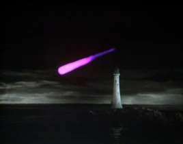 Rutan over the lighthouse