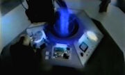 TARDIS console room in the Superannuation ads