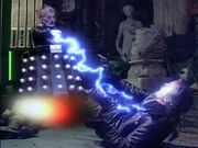 Davros electrocutes Orcini