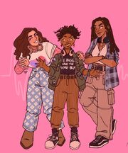 Redacted Cleo&Abby&Shawna fanart
