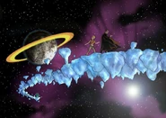 One of Lee Sullivan's promotional illustrations for the series.