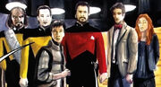 Yellow and red uniforms of the 24th century (: )