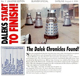 The Dalek Chronicles Found!