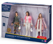 (l-r) Sarah Jane Smith, Romana I and Romana II based on respective appearances.