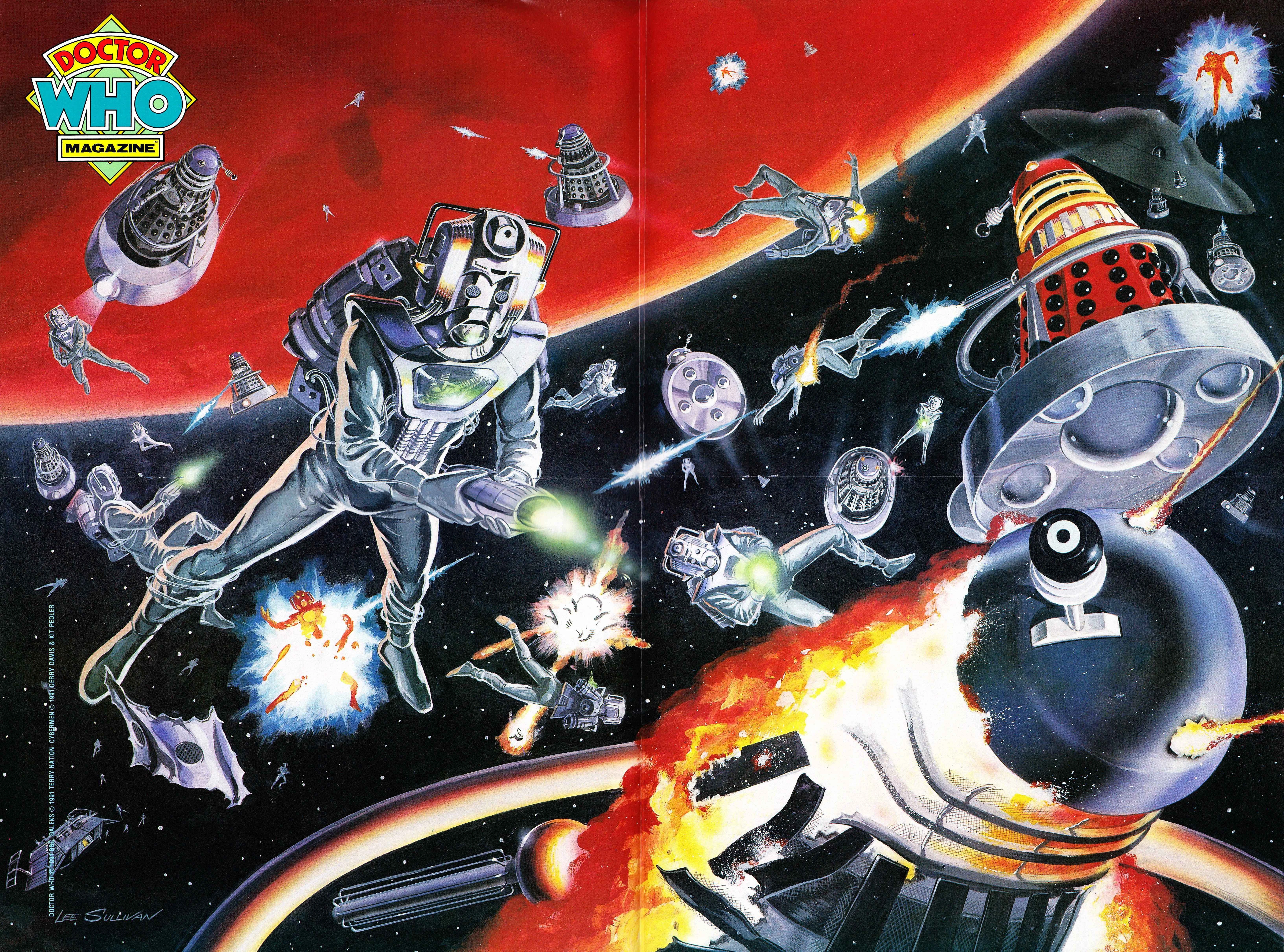 Dalek — Cyber War (illustration) | Tardis | Fandom, image size:6530x4842