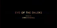Eve of the Daleks